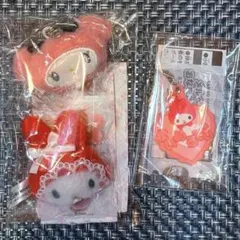 MY MELODY マイメロディ ぬいぐるみチャーム おなまえホルダー 新品