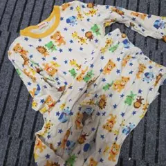 MIKI HOUSE 動物柄 パジャマ 100