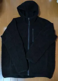 メンズ　UNIQLO フリースジャケット ネイビー フルジップ　XL