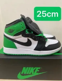 Jordan 1 Retro High OG Lucky Green 25cm