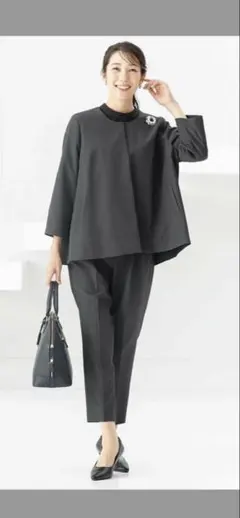 Add Rouge パンツスーツ セレモニースーツ　ブローチ付き