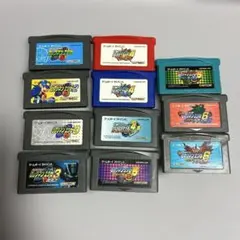 洛克人EXE Game Boy Advance 組合包 11件