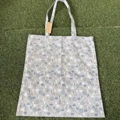ハンドメイド　トートバッグ　犬柄
