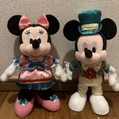 ディズニーランドホテル宿泊者限定　ミッキーミニー ぬいぐるみ セット ランホぬい