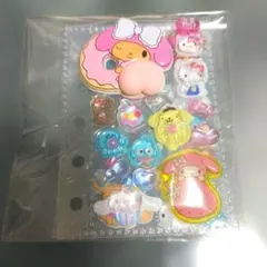 【⑮】ボンボンドロップシール ランダム おすそ分け シール帳 ♡