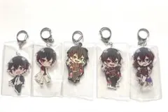 AMPTAK×COLORSあっとくん アクリルキーホルダーセット