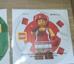 LEGO レゴ ミニフィグ ステッカー シールのサムネイル