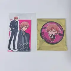 桃源暗鬼 缶バッジ ステッカー 花魁坂京夜