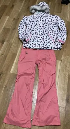 スノーボードウェア上下セット♡ ヒョウ柄 SIROP