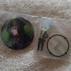 シルバー アクスタ 缶バッジ