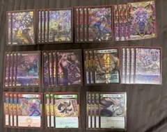 デュエルマスターズ デモニオ デッキ デッキパーツ スリーブ付き
