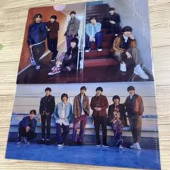 なにわ男子 Special Kiss 特典 クリアファイル 2種セット