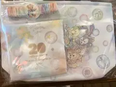 ダッフィー＆フレンズ20周年カラフルハピネスのスーベニアランチグッズ