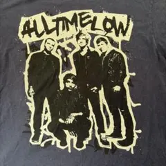 ALL TIME LOW ツアーTシャツ 블랙