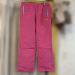 adidas ピンク ストレートパンツ