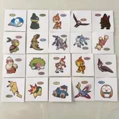 ポケモンパンシール ポケモンシール デコキャラシール