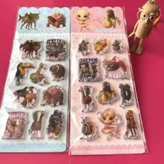 【2枚】イタリアンブレインロット☆ウォーターシール 立体フレイク入り★Aタイプ★