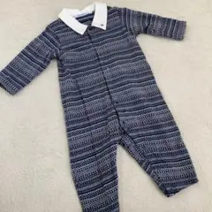 familiar 70 長袖ロンパース