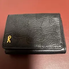 Roberta di Camerino 三つ折りミニ財布 ブラックのサムネイル