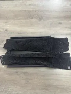 ANN DEMEULEMEESTER レザーレッグウォーマー メステール - メルカリ