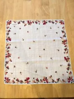 Burberry 花柄 ハンカチ