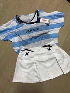 タグ付き　ピンクラテ 水着