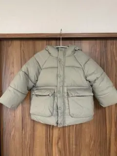 ZARA フード付きダウンコート 3-4歳