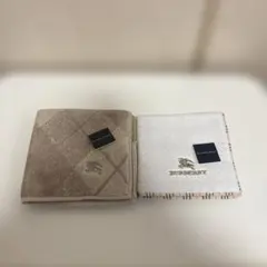Burberry タオルセット ベージュ ホワイト