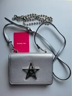 サマンサベガ　2wayショルダーバッグ　シルバー