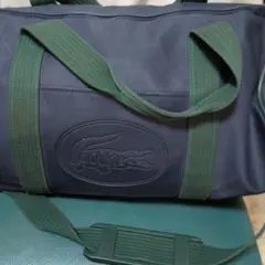 LACOSTE ラコステ ボストンバッグ 旅行用バッグ ネイビー グリーンのサムネイル