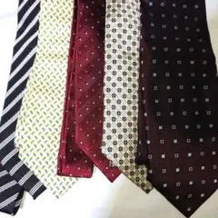 ネクタイ 5本セット 多彩なデザイン