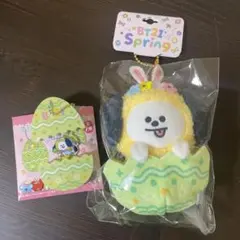 BT21 spring CHIMMY ぬいぐるみマスコット キーホルダー ジミン