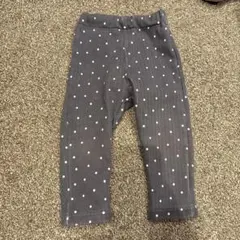 裏起毛ベビーレギンス 80