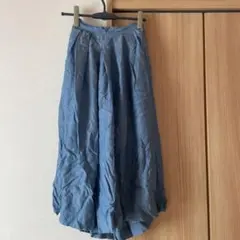 ２.3回のみ着用GALLARDAGALANTE ブルー スカンツのサムネイル