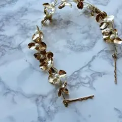 結婚式　成人式　パーティ　ヘッドドレス