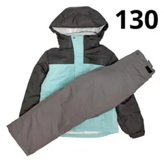 新品 スキーウェア 女の子 上下セット 子供 キッズ ジュニア ミント 130
