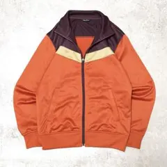 00s OLD UNIQLO トラックジャケット ジャージ オレンジ スポーツ