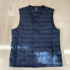 【メンズMネイビー】UNIQLO ULTRA LIGHT DOWN ベスト