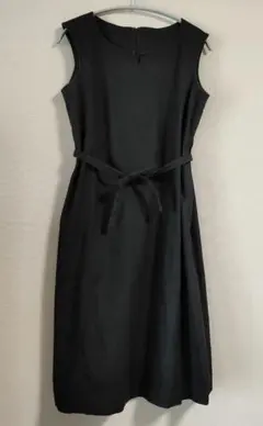 COMME CA DU MODE 　マタニティ　コムサ　ブラック　ワンピース　M