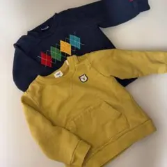 moujonjon シンプリフリー　トレーナーセット 90cm