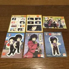 マクドナルド　鬼滅の刃　シール　6種