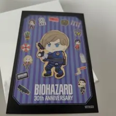 バイオハザード ３０th スイーツテーマ　ポストカード (ノベルティ)　レオン