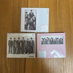 SnowMan タペストリー/W CD シングル　3形態　まとめ売り