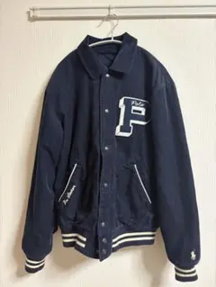 Polo Ralph Lauren コーデュロイレタージャケット ネイビーのサムネイル