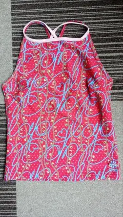 ピンク ハートデザイン タンクトップ Ｍサイズ