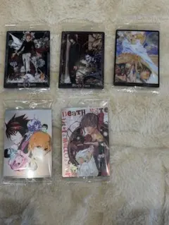 DEATH NOTE ウエハース デスノート カード　5枚セット