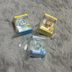 ナルミヤキャラクターズ ミニチュアパッケージチャーム 3種セット