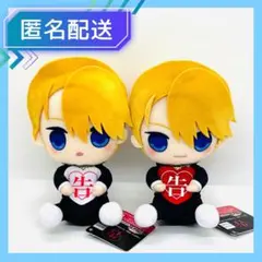 かぐや様は告らせたい きゅるまる ハートだっこ ぬいぐるみ 白銀御行 赤 白