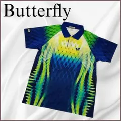 Butterfly メテオシャツ 卓球ウェア 練習着 半袖ポロ ユニフォーム