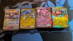 ポケカ引退品4デッキ　ルカリオexソウブレイズexロケット団